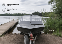 Лодка ПНД Парус 420 J
